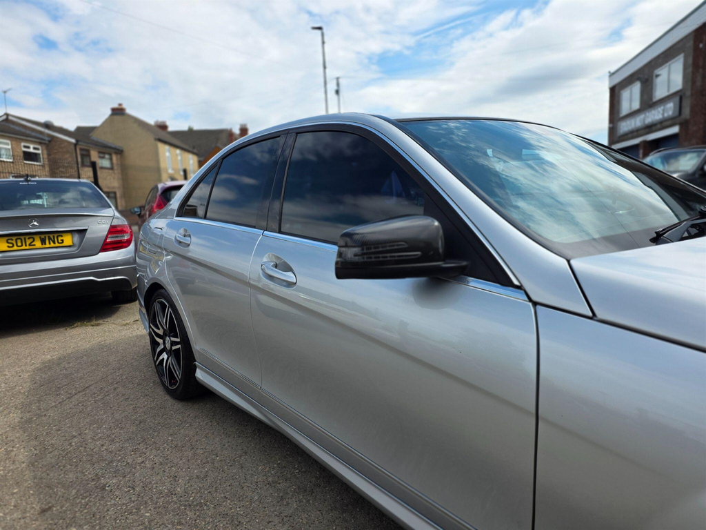 Mercedes-Benz C Class 2.1 Amg Sport Cdi Blueefficiency KP62EHU Silver #2