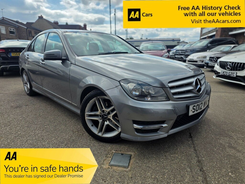 Mercedes-Benz C Class 2.1 Cdi Blueefficiency Amg Sport Euro 5 Ss Silver