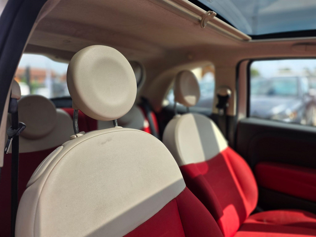 Fiat 500 500 Lounge White #9