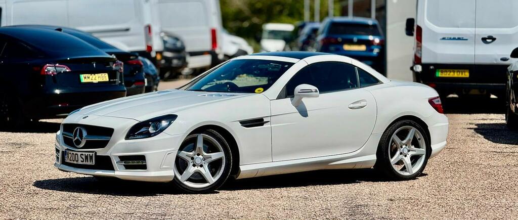 Mercedes-Benz SLK 2.1 Slk250d Amg Sport G-tronic Euro 6 Ss White