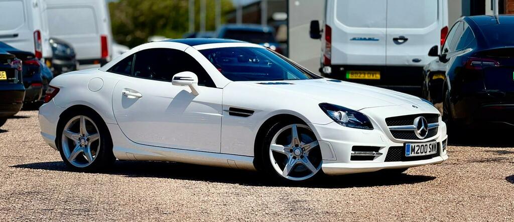 Mercedes-Benz SLK 2.1 Slk250d Amg Sport G-tronic Euro 6 Ss White #3