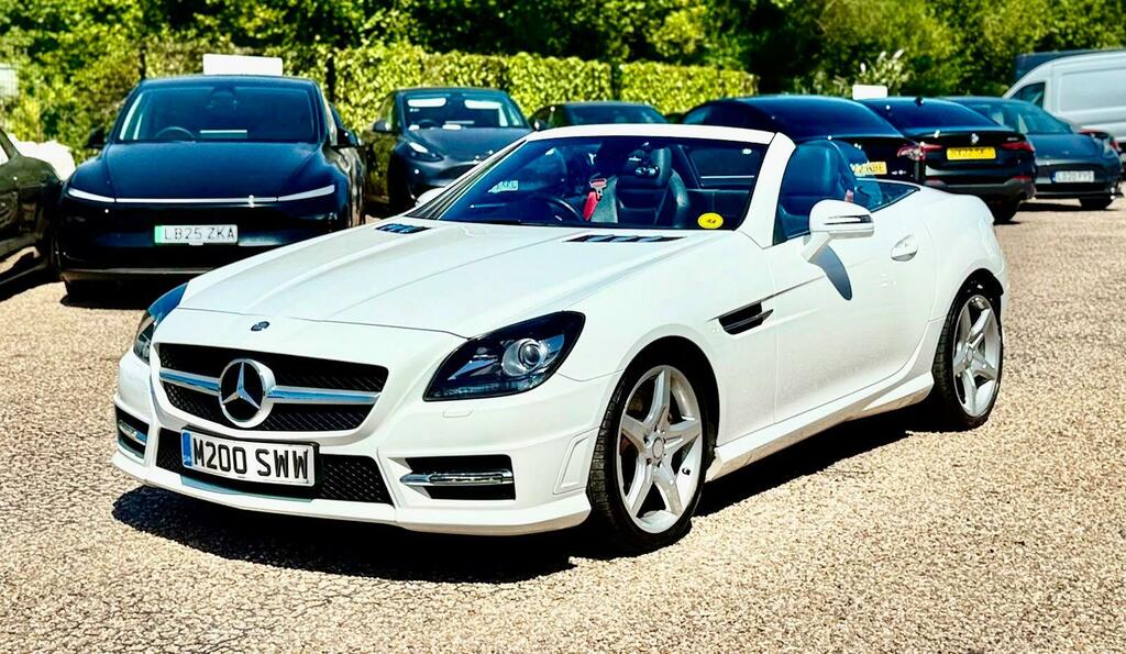 Mercedes-Benz SLK 2.1 Slk250d Amg Sport G-tronic Euro 6 Ss White #2