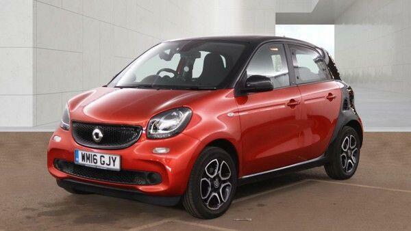Smart Forfour Prime Red