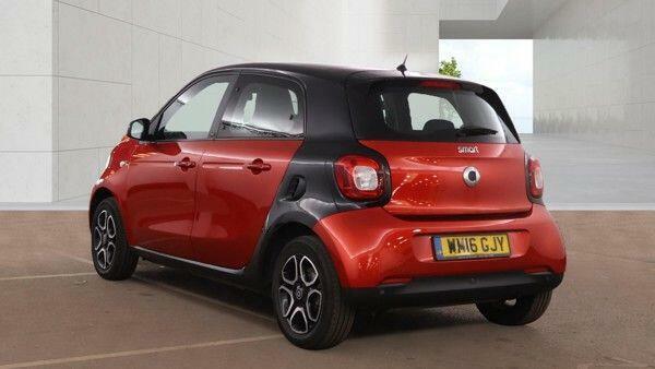 Smart Forfour Prime Red #4