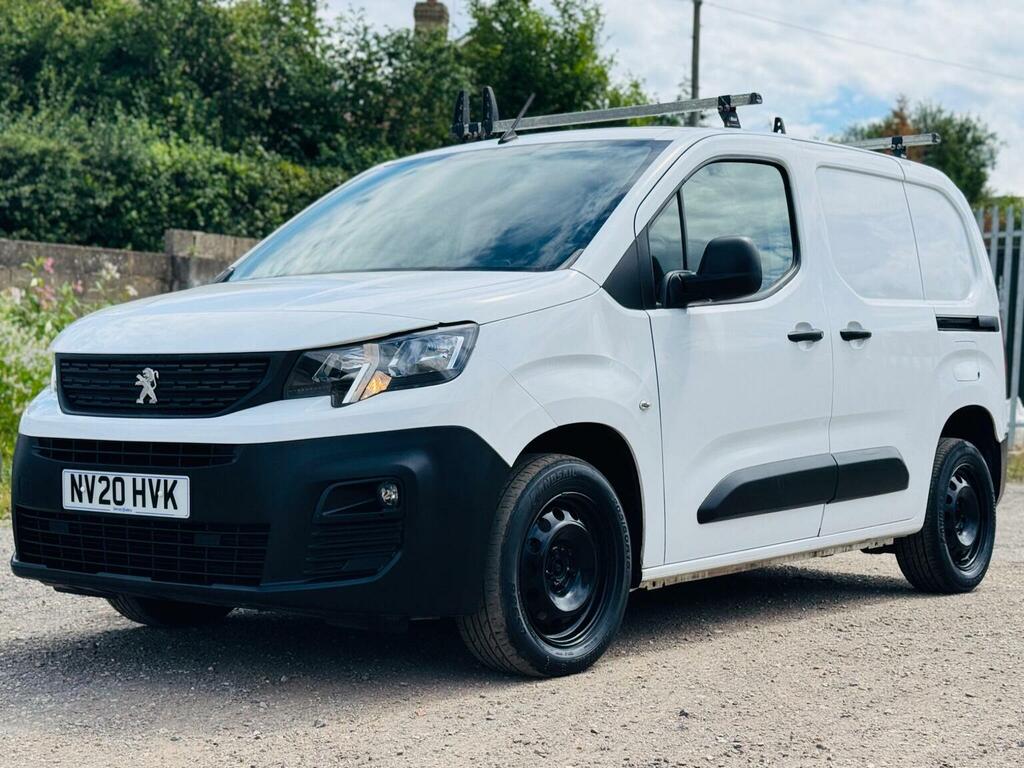 Peugeot Partner Panel Van 1.5 Bluehdi 1000 Professional Standard P NV20HVK White #3