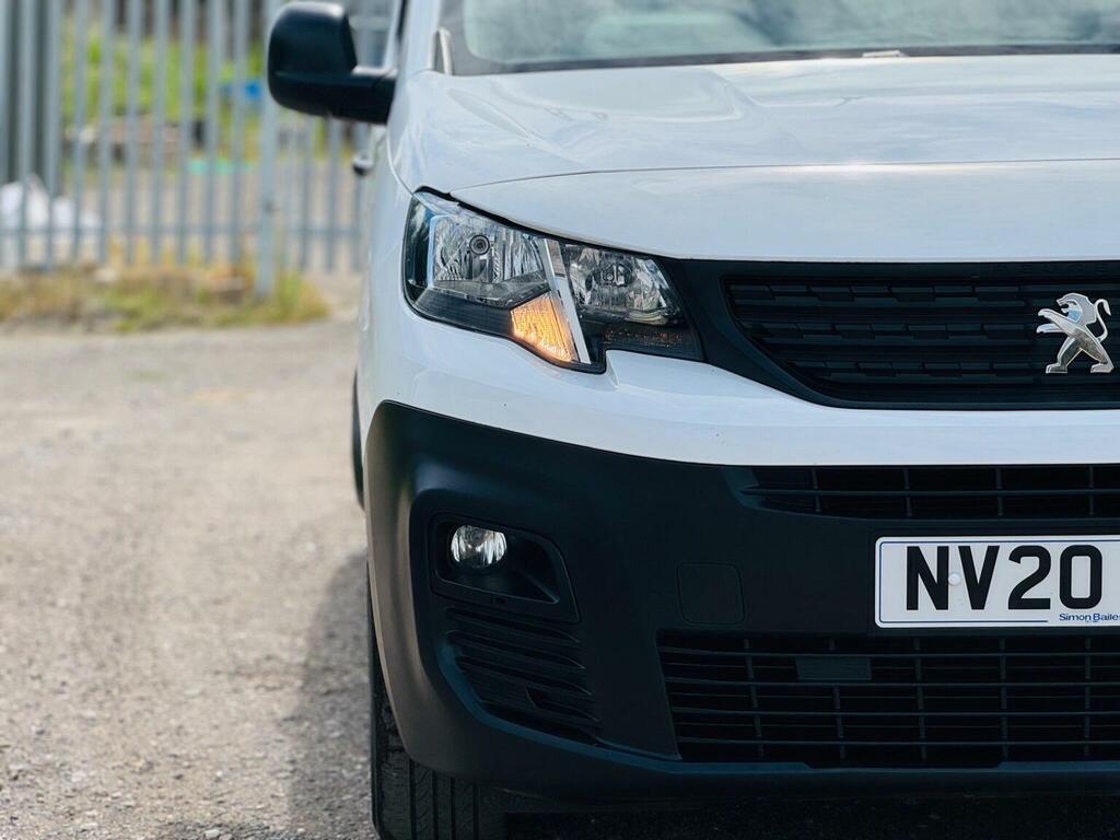 Peugeot Partner Panel Van 1.5 Bluehdi 1000 Professional Standard P NV20HVK White #5