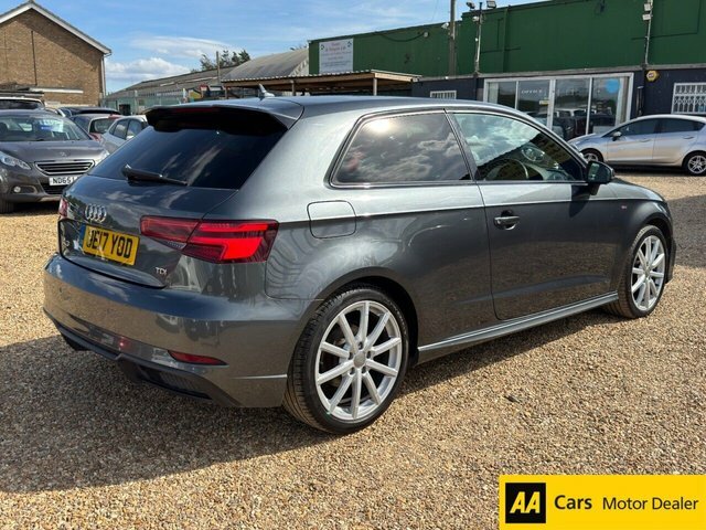 Audi A3 2.0 Tdi Black Edition Hatchback S Troni OE17YOD Black #5