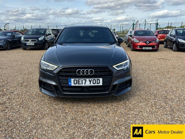 Audi A3 2.0 Tdi Black Edition Hatchback S Troni OE17YOD Black #2
