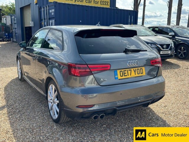 Audi A3 2.0 Tdi Black Edition Hatchback S Troni OE17YOD Black #4
