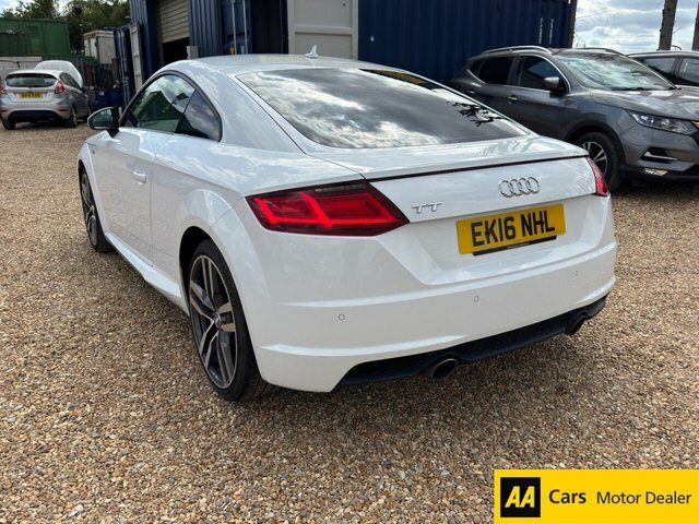 Audi TT 2.0 Tfsi S Line Coupe Euro 6 S White #4