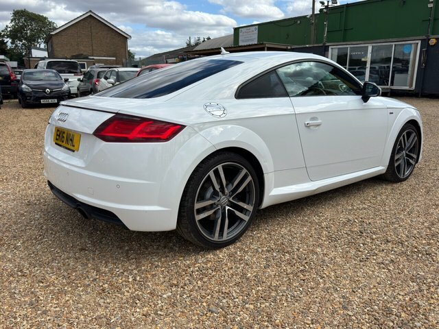 Audi TT 2.0 Tfsi S Line Coupe Euro 6 S White #6