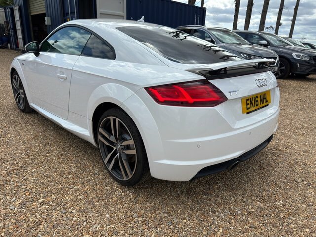 Audi TT 2.0 Tfsi S Line Roadster S Tronic Quattro Euro 6 White #9