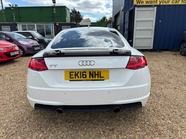 Audi TT 2.0 Tfsi S Line Roadster S Tronic Quattro Euro 6 White #8