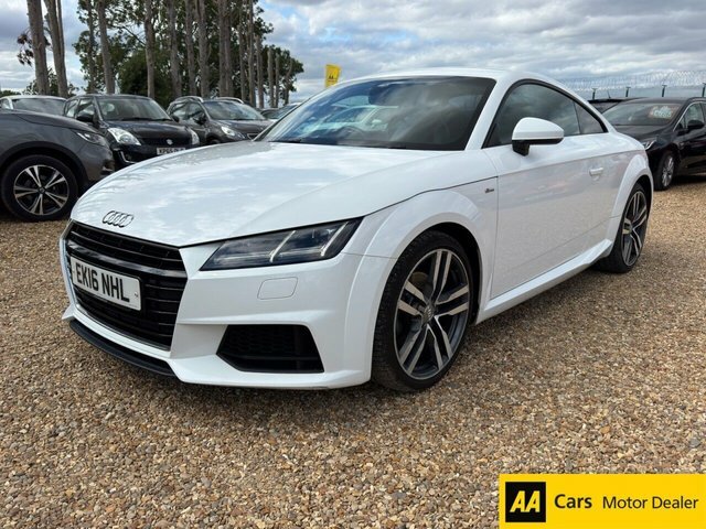Audi TT 2.0 Tfsi S Line Coupe Euro 6 S White #3