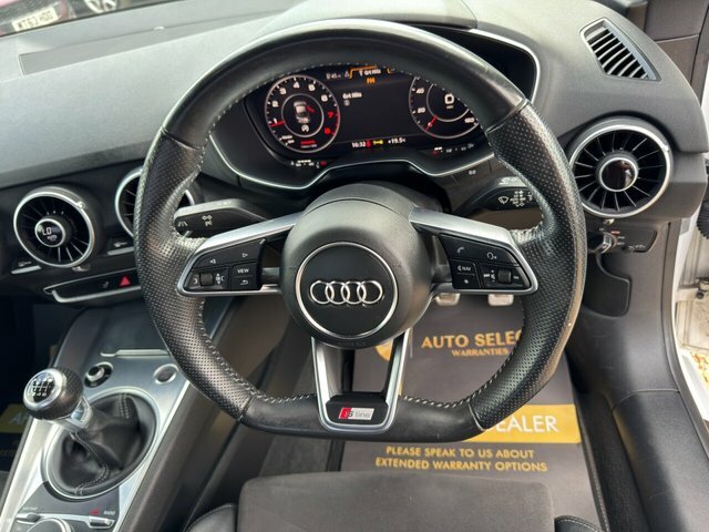 Audi TT 2.0 Tfsi S Line Roadster S Tronic Quattro Euro 6 White #20