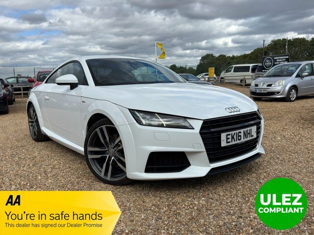 Audi TT 2.0 Tfsi S Line Coupe Euro 6 S White