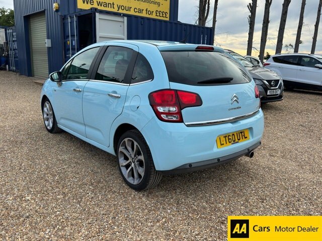 Citroen C3 1.6 Vti Exclusive Hatchback Euro 5 Blue #4