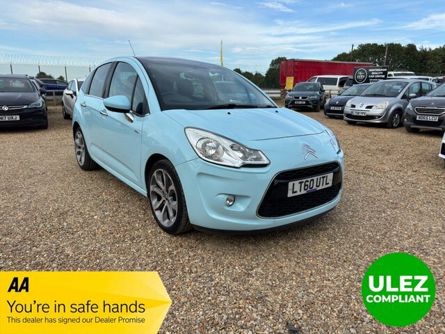 Citroen C3 1.6 Vti Exclusive Hatchback Euro 5 Blue