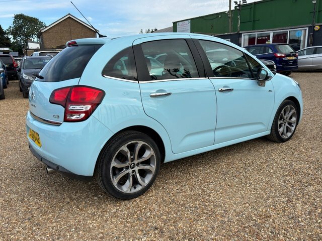 Citroen C3 1.6 Vti Exclusive Hatchback Euro 5 Blue #6