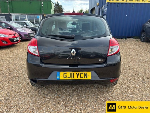 Renault Clio 1.2 Tce Dynamique Tomtom Hatchback Manu GJ11YCN Black #4