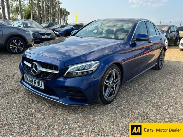 Mercedes-Benz C Class 1.5 C200 Mhev Eq Boost Amg Line Saloon Blue #3