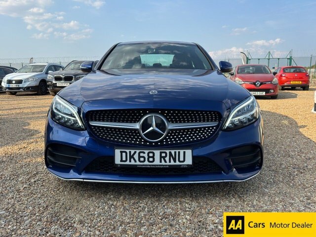 Mercedes-Benz C Class 1.5 C200 Mhev Eq Boost Amg Line Saloon Blue #2