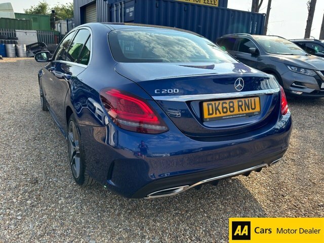 Mercedes-Benz C Class 1.5 C200 Mhev Eq Boost Amg Line Saloon Blue #5