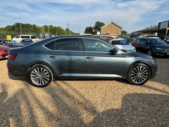 Skoda Superb Skoda Estate 2.0 Tdi Cr Sport Line Grey #8