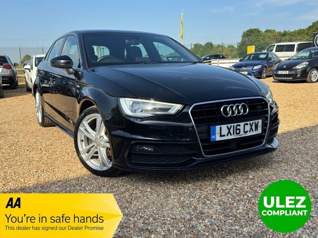 Audi A3 2.0 Tdi S Line Sportback S Tronic Euro Black
