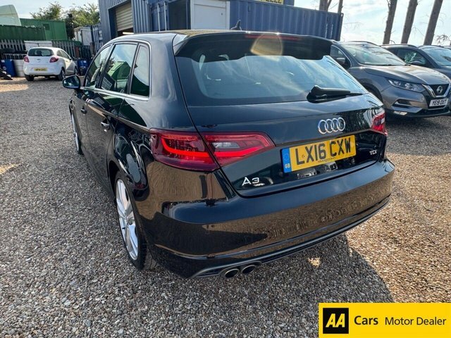 Audi A3 2.0 Tdi S Line Sportback S Tronic Euro Black #5