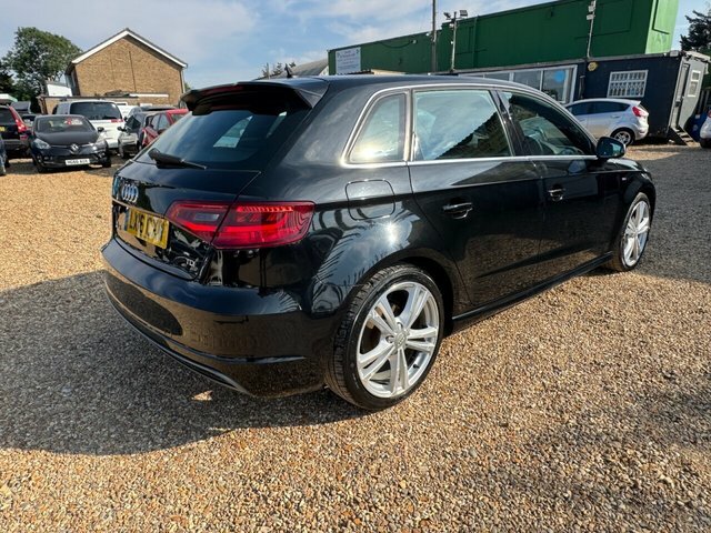 Audi A3 2.0 Tdi S Line Sportback S Tronic Euro Black #6