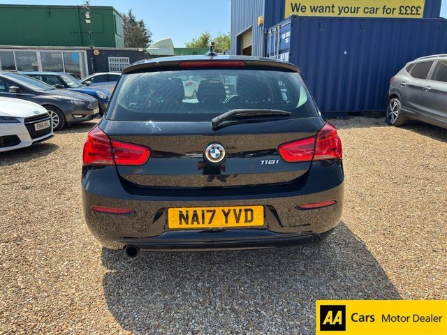 BMW 1 Series 1.5 118I Sport Hatchback Euro 6 Black #4
