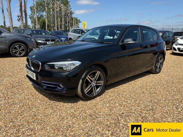 BMW 1 Series 1.5 118I Sport Hatchback Euro 6 Black #3