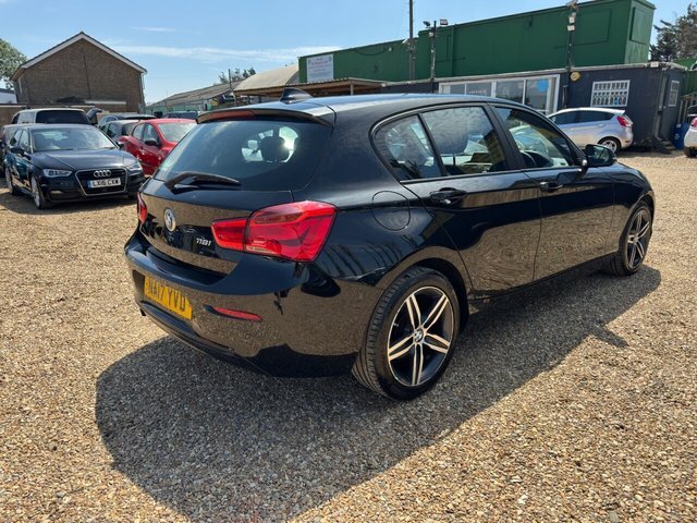 BMW 1 Series 1.5 118I Sport Hatchback Euro 6 Black #6