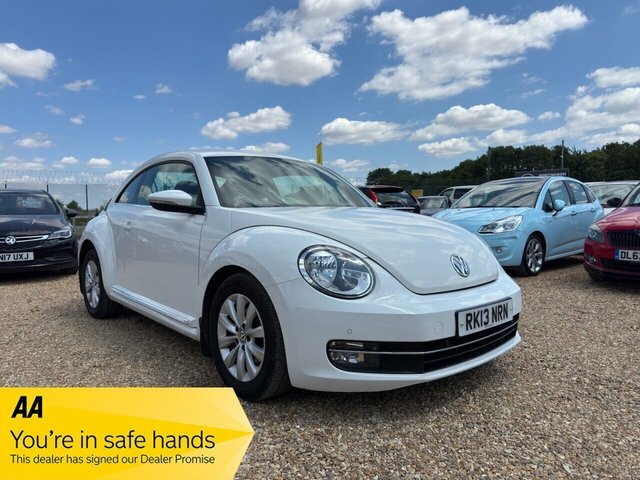 Volkswagen Beetle 1.6 Tdi Bluemotion Tech Design Hatchback Diese White