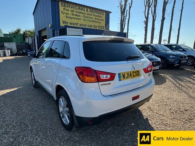 Mitsubishi ASX 1.8D 4 Suv 4Wd Euro 5 114 Ps WJ14CXD White #4