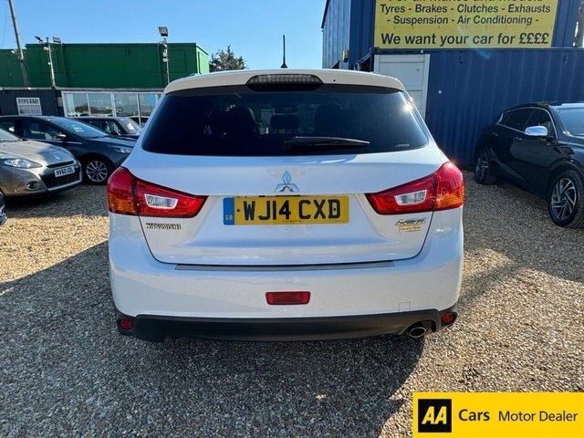 Mitsubishi ASX 1.8D 4 Suv 4Wd Euro 5 114 Ps WJ14CXD White #5