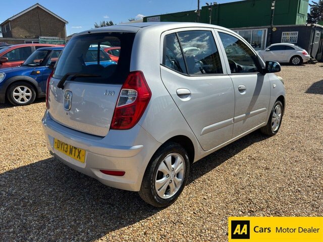 Hyundai I10 1.2 Active Hatchback Euro 5 85 DY13WTX Silver #6