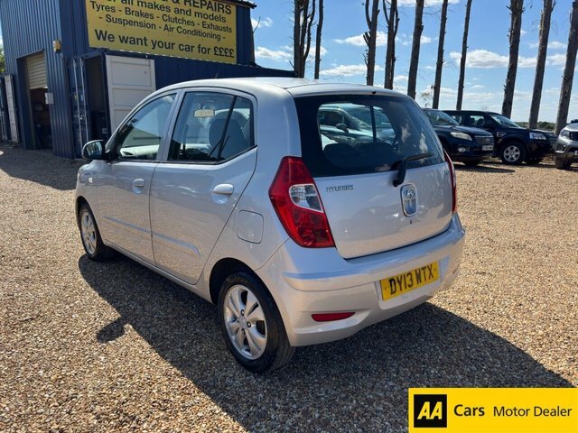 Hyundai I10 1.2 Active Hatchback Euro 5 85 DY13WTX Silver #4