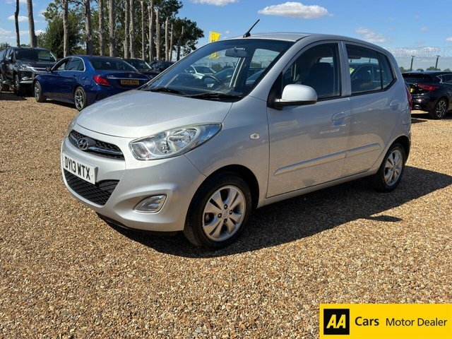 Hyundai I10 1.2 Active Hatchback Euro 5 85 DY13WTX Silver #3