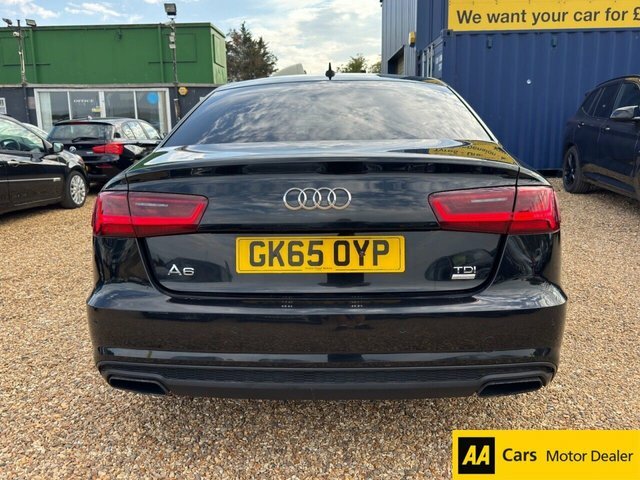 Audi A6 Saloon 2.0 Tdi Ultra Black Edition Saloon S Tr Black #3