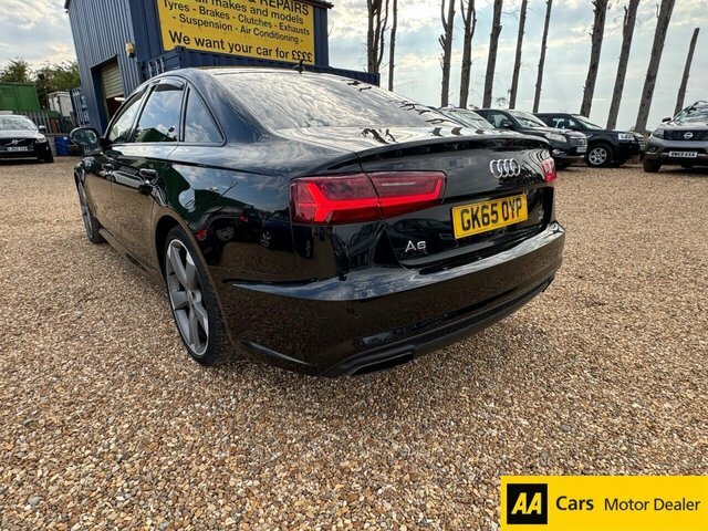 Audi A6 Saloon 2.0 Tdi Ultra Black Edition Saloon S Tr Black #4
