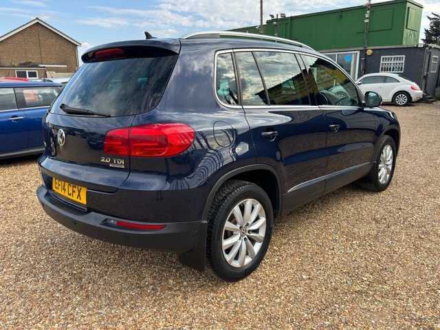 Volkswagen Tiguan 2.0 Tdi Bluemotion Tech Match Suv Dsg 4 Blue #6