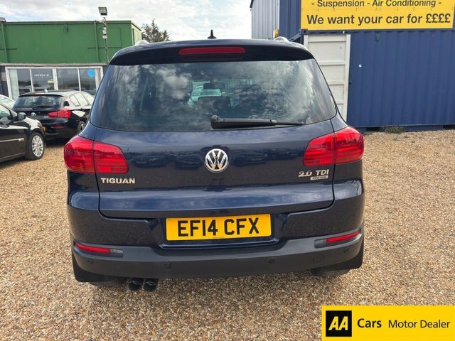 Volkswagen Tiguan 2.0 Tdi Bluemotion Tech Match Suv Dsg 4 Blue #4