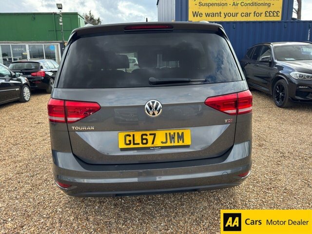 Volkswagen Touran 1.6 Tdi Se Family Mpv Dsg Euro 6 S S Grey #4