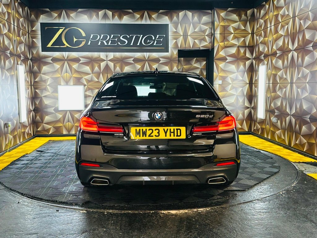 BMW 5 Series 2L M Sport MW23YHD Black #4