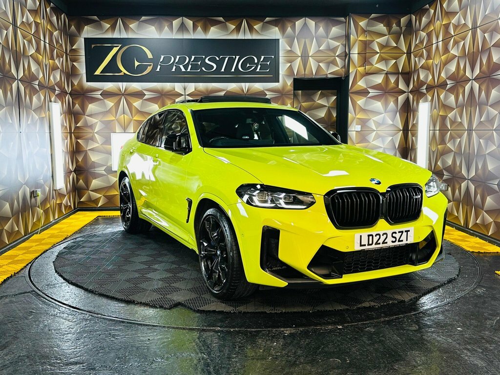 BMW X4 M 3L Competition Yellow #5