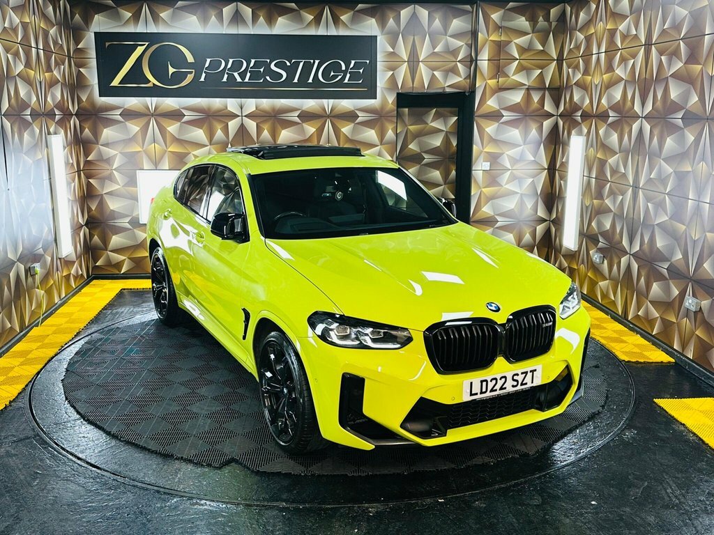 BMW X4 M 3L Competition Yellow #4