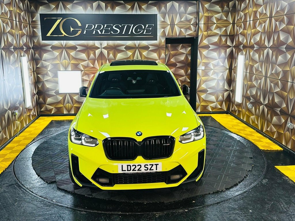 BMW X4 M 3L Competition Yellow #2