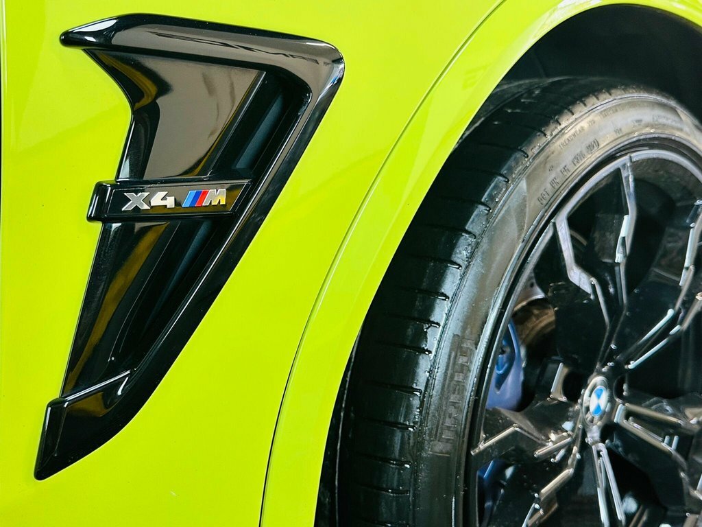 BMW X4 M 3L Competition Yellow #6